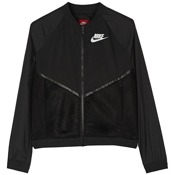Nike Women's Tech Hypermesh Jacket - Black - Picture 6 of 8